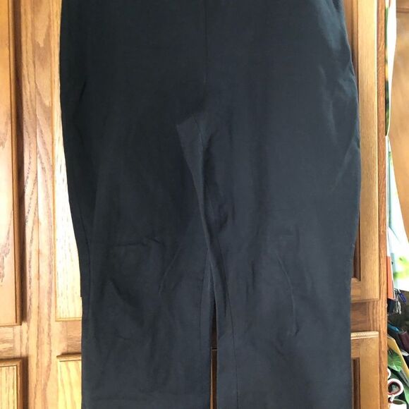 Everlane Bi-Stretch High Rise Straight Work Pants Side Zip - 12 - Picture 4 of 13